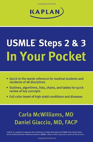 Cover Art for 9781609788988, USMLE Step 3 White Coat Pocket Guide by Carla McWilliams