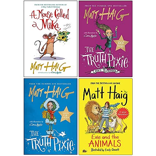 Cover Art for 9789124166717, Matt Haig Collection 4 Books Set (Evie And The Animals, A Mouse Called Miika, The Truth Pixie, The Truth Pixie Goes to School) by Matt Haig