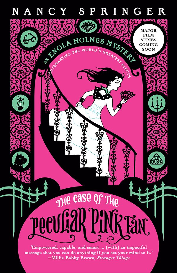 Cover Art for 9781760637408, The Case of the Peculiar Pink Fan by Nancy Springer