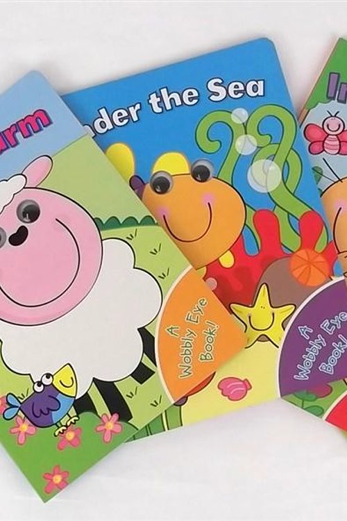 Cover Art for 9780857260512, Wobbly Eye Board Book - 4 Asstd Titles by Unknown