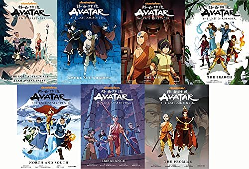 Cover Art for B07XLKLW99, Avatar: The Last Airbender Hardcover Library Edition(The Lost Adventures, The Promise , The Search,The Rift, Smoke and Shadow, North and South, Imbalance) by Yang Gene Luen