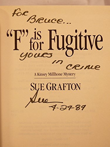 Cover Art for 9780333511442, F is for Fugitive by Sue Grafton