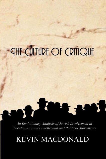 Cover Art for 9780759672222, The Culture of Critique by Kevin MacDonald