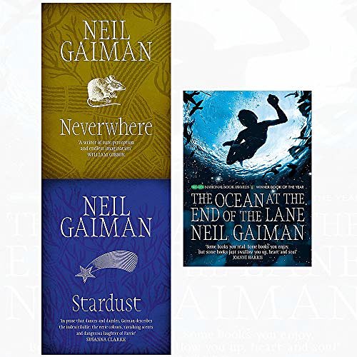 Cover Art for 9789123705368, Ocean at the end of the lane and neverwhere and stardust 3 books collection set by Neil Gaiman