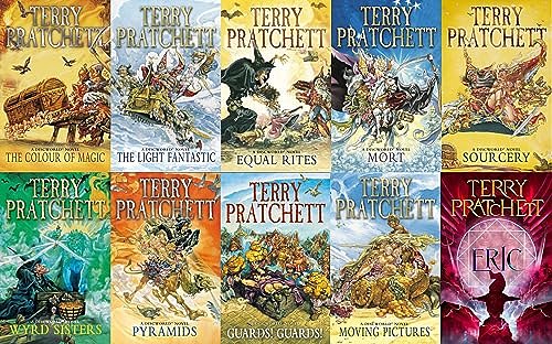 Cover Art for 9789123684458, Terry pratchett Discworld novels Series 1 and 2 :10 books collection set by Terry Pratchett