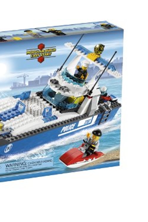 Cover Art for 0673419142052, Police Boat Set 7287 by LEGO