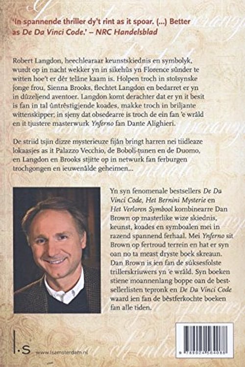 Cover Art for 9789024564088, Ynferno by Dan Brown