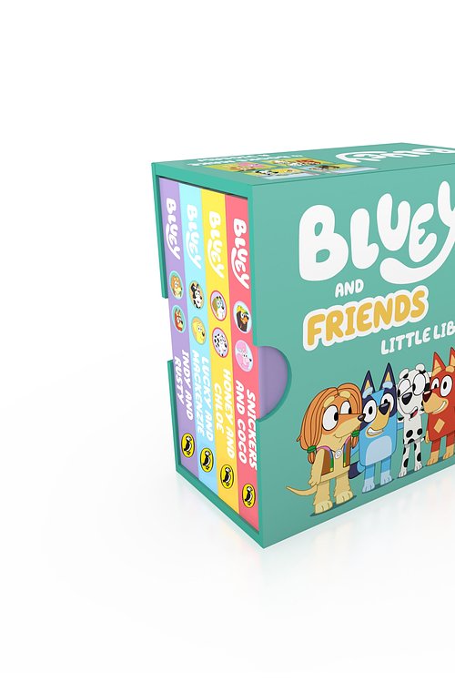 Cover Art for 9781761049385, Bluey: Friends Little Library: 4 Books in 1 by Bluey
