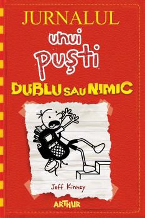 Cover Art for 9786067888157, Jurnalul unui pusti 11. Dublu sau nimic by Jeff Kinney