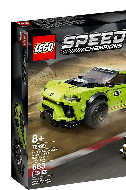 Cover Art for 5702016618358, Lamborghini Urus ST-X & Huracán Super Trofeo EVO Set 76899 by LEGO