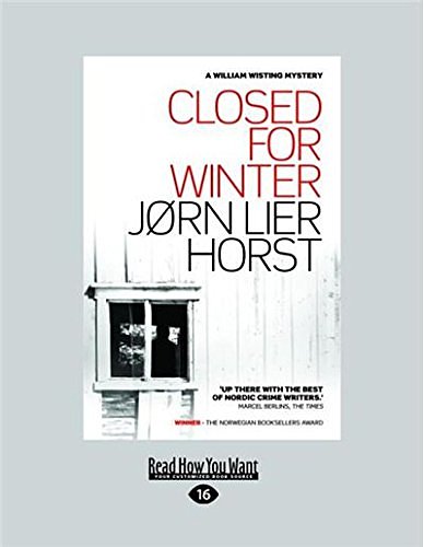 Cover Art for 9781525243240, Closed for Winter by Jorn Lier Horst