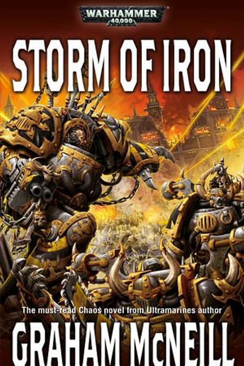 Cover Art for 9780857870124, Storm of Iron by Graham McNeill