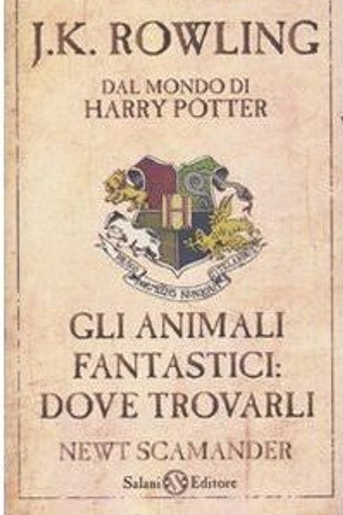 Cover Art for 9788862562690, Gli animali fantastici: dove trovarli by J. K. Rowling