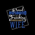 Cover Art for 9781688614130, Proud Husband Of A Freaking Awesome Wife: Monthly Bill Planner & Organizer by Jeryx Publishing