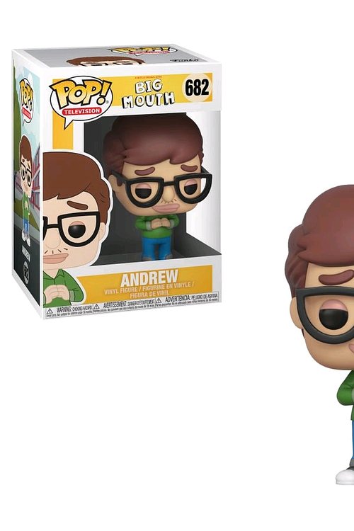 Cover Art for 0889698321686, POP Vinyl: Big Mouth: Andrew by FUNKO