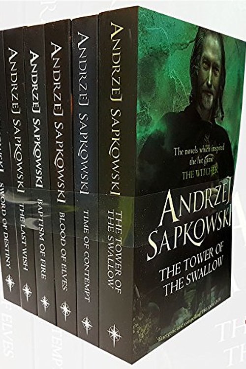 Cover Art for 9789123597956, Witcher Series Andrzej Sapkowski Collection 6 Books Bundle With Gift Journal (The Tower of the Swallow, Time of Contempt, Blood of Elves, Baptism of Fire, The Last Wish, Sword of Destiny) by Andrzej Sapkowski