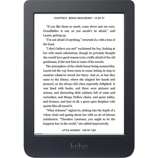 Cover Art for 0681495007998, Kobo Nia eBook Reader, Black by KOBO