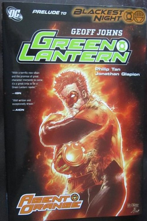 Cover Art for 9781848564282, Green Lantern: Agent Orange by Geoff Johns