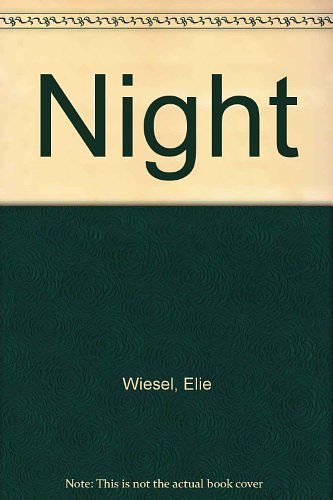 Cover Art for 9780553540833, Night by Elie Wiesel