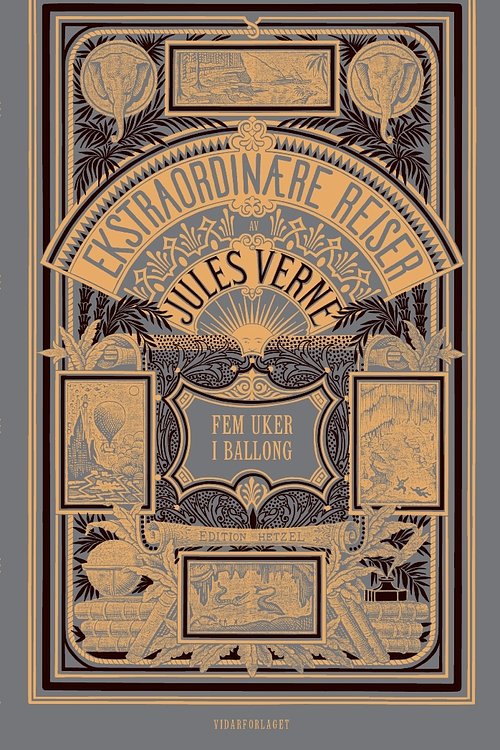 Cover Art for 9788279902935, Fem uker i ballong by Jules Verne