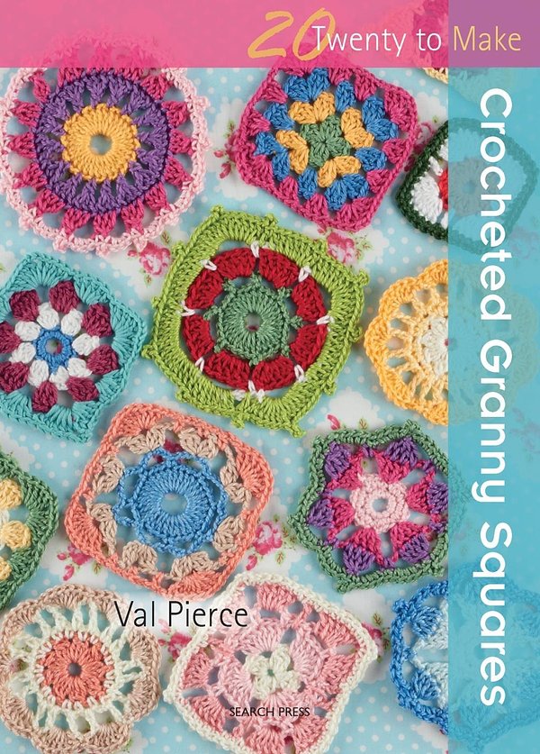 Cover Art for 9781844488193, Crocheted Granny Squares by Val Pierce