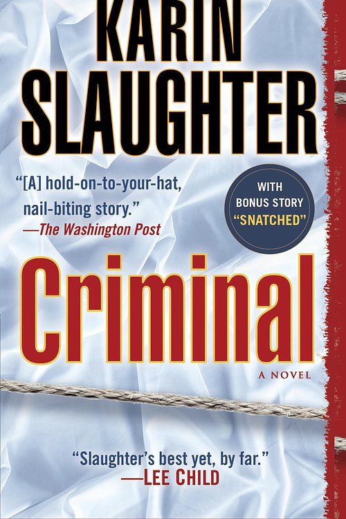 Cover Art for 9780345528513, Criminal by Karin Slaughter