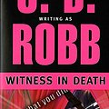 Cover Art for 0780718310799, Witness in Death by J D. Robb