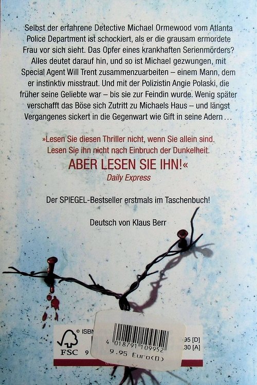 Cover Art for 9783828995123, Verstummt by Karin Slaughter