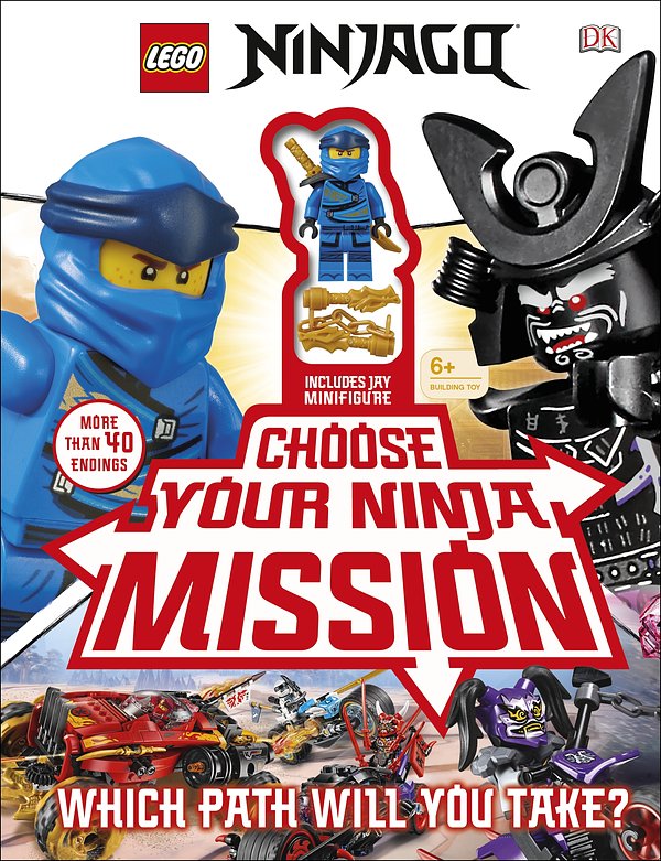 Cover Art for 9780241401279, LEGO NINJAGO Choose Your Ninja Mission by Simon Hugo