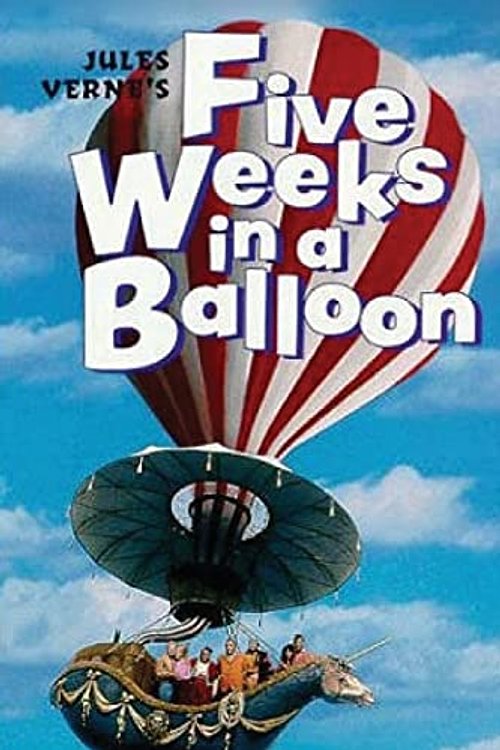 Cover Art for 9781514388969, Five Weeks in a Balloon by Jules Verne