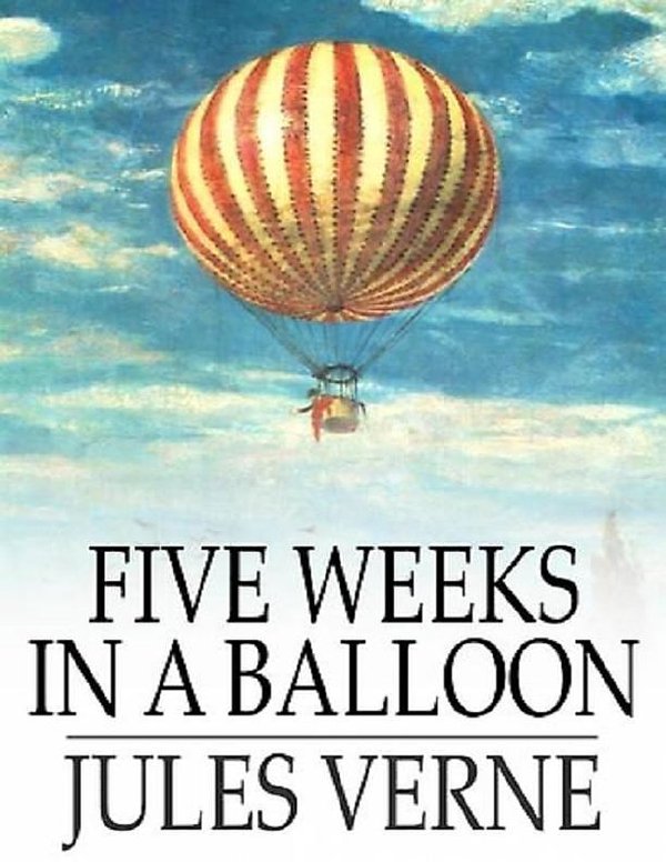 Cover Art for 9781300131953, Five Weeks in a Balloon by Jules Verne