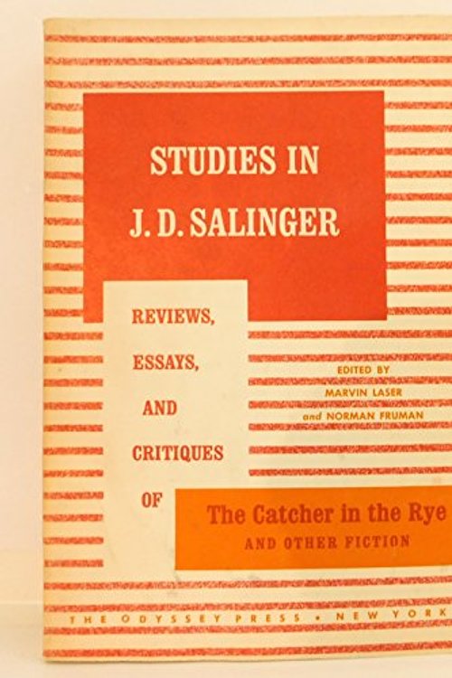Cover Art for 9780672631184, Studies in J. D. Salinger: Reviews, Essays, and Critiques of the Catcher in the Rye, and Other Fiction. by Laser, Marvin, Ed.