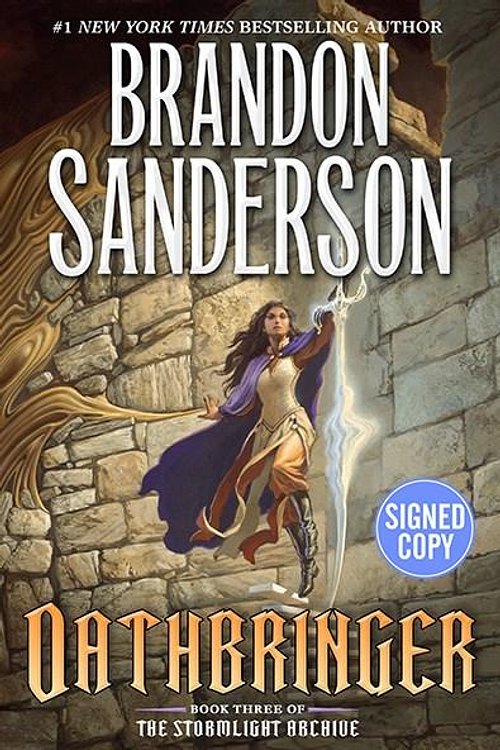 Cover Art for 9781250162168, Oathbringer - Signed Edition by Brandon Sanderson
