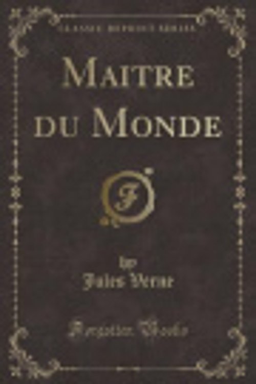 Cover Art for 9780243046935, Maître du monde by Jules Verne