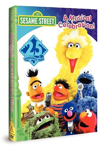 Cover Art for 9781573305693, Sesame Street: 25th Birthday - A Musical Celebration! by Unknown