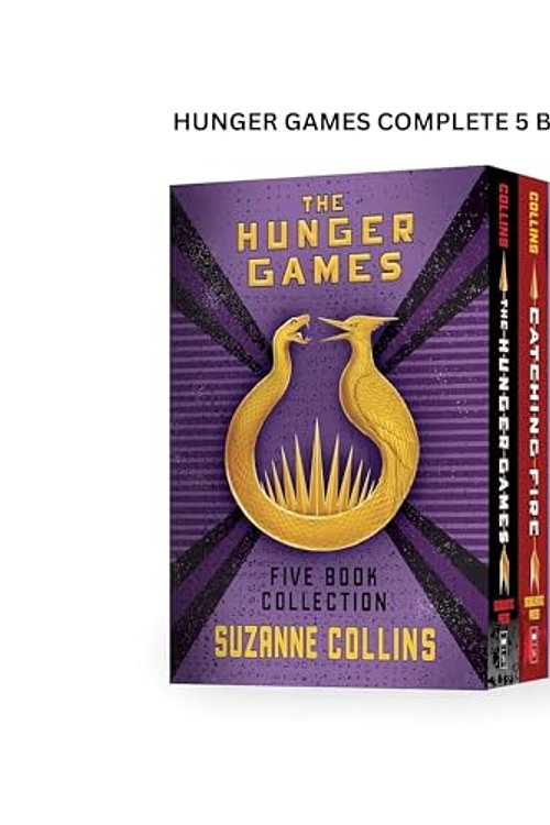 Cover Art for 9781338340679, Hunger Games Complete 5 Books Collection Set - by Suzanne Collins - The Hunger Games, Catching Fire, Mockingjay, The Ballad of Songbirds and Snakes, Sunrise on the Reaping by Suzanne Collins