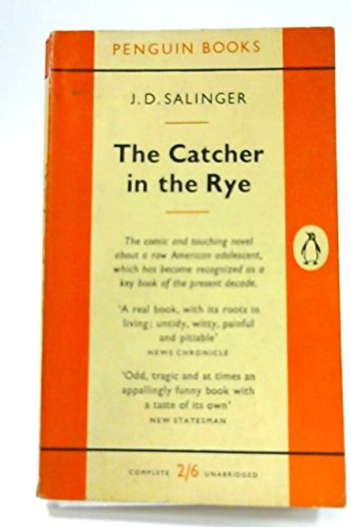 Cover Art for 9780140470925, The Catcher in the Rye by J.D. Salinger
