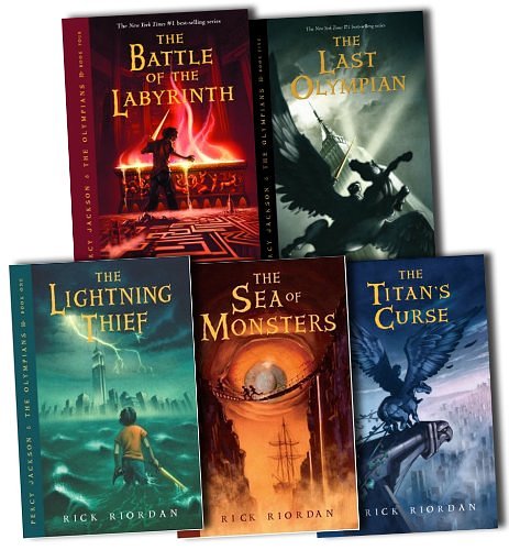 Cover Art for B0070VAR32, Percy Jackson And The Olympians Collection Rick Riordan 5 Books Set Pack by Rick Riordan