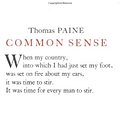 Cover Art for 9780143036258, Common Sense by Thomas Paine