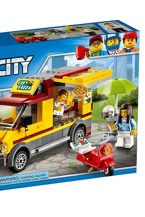 Cover Art for 0673419264693, Pizza Van Set 60150 by LEGO