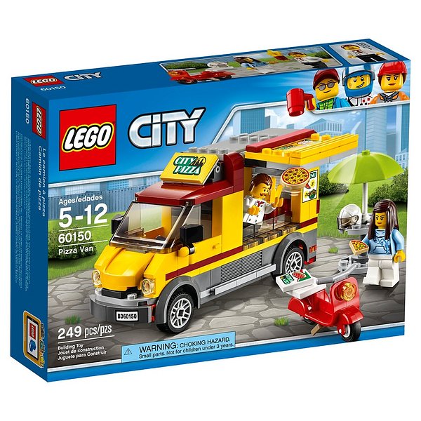 Cover Art for 0673419264693, Pizza Van Set 60150 by LEGO