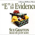 Cover Art for 9780375418426, "E" is for Evidence by Sue Grafton