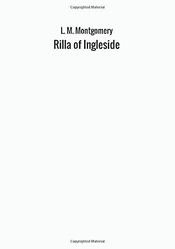 Cover Art for 9788826430720, Rilla of Ingleside by Lucy Maud Montgomery