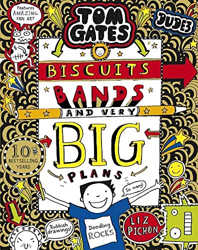 Cover Art for 9781407189307, Tom Gates: Biscuits, Bands and Very Big Plans by Liz Pichon