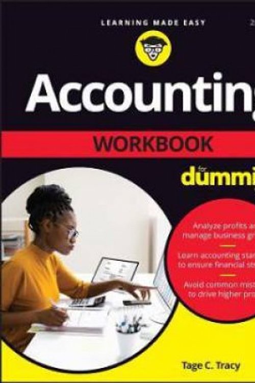 Cover Art for 9781119897637, Accounting Workbook for Dummies by Tracy, John A