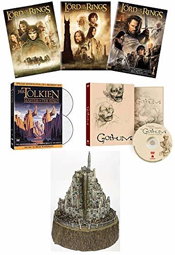 Cover Art for 0097836562345, Ultimate Lord of the Rings Trilogy DVD Collection with Bonus Collectible Polystone Sculpture, Golum Documentary and J.R.R. Tolkien Master of the Rings DVD, CD & Booklet (Fellowship of the Rings/Two To by Unknown