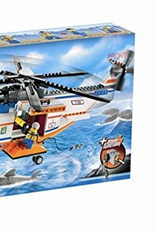 Cover Art for 5702014517233, Coast Guard Helicopter & Life Raft Set 7738 by Unknown