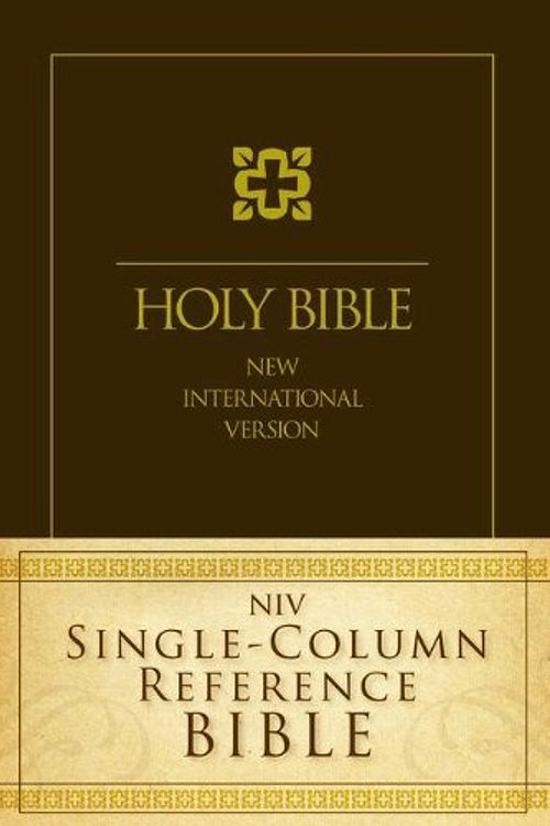 Cover Art for 9780310442523, NIV Single-column Reference Bible by Zondervan
