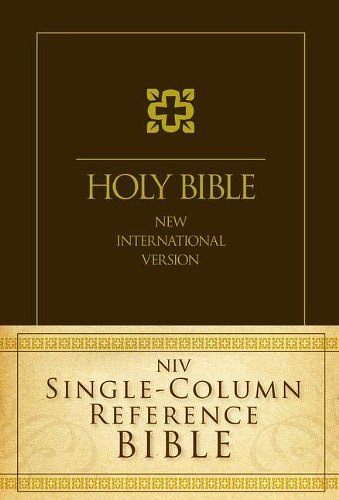 Cover Art for 9780310442523, NIV Single-column Reference Bible by Zondervan