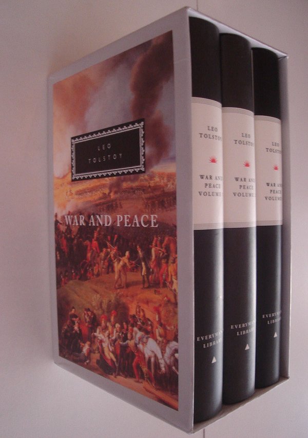 Cover Art for 9781857150964, War And Peace: 3 vols by Leo Tolstoy